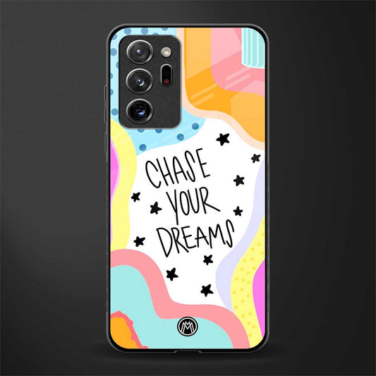 chase your dreams glass case for samsung galaxy note 20 ultra 5g image