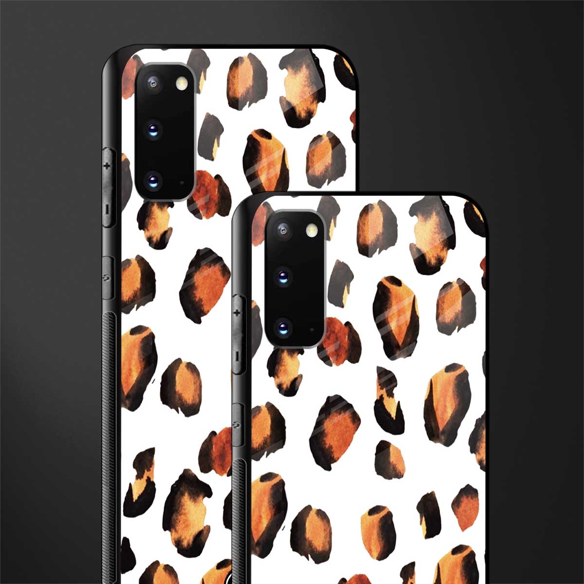 cheetah fur glass case for samsung galaxy s20 image-2