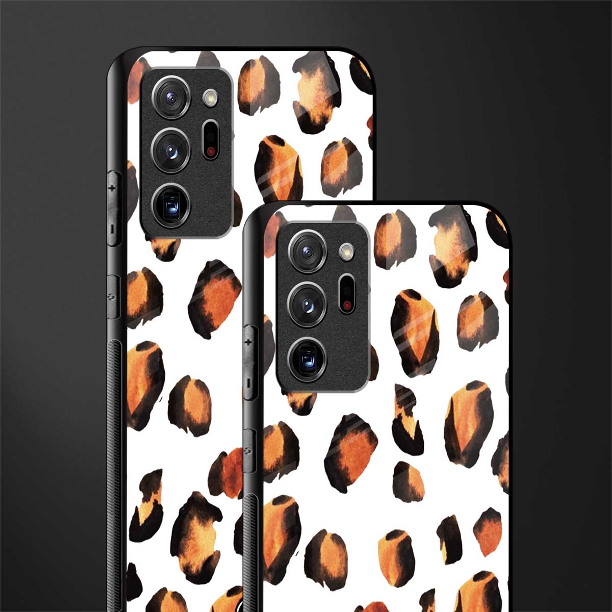 cheetah fur glass case for samsung galaxy note 20 ultra 5g image-2