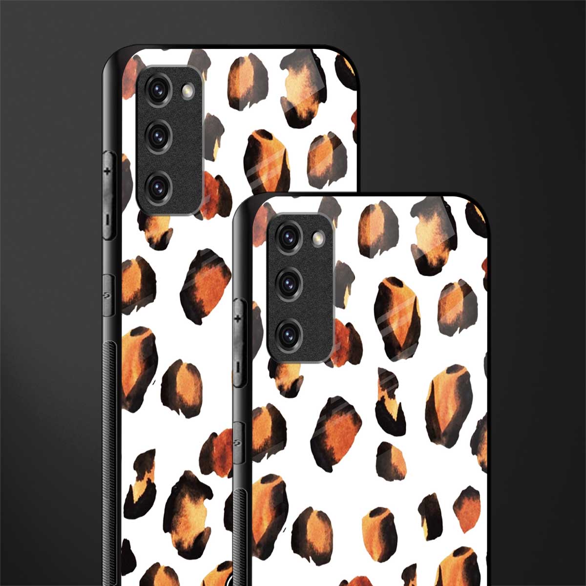 cheetah fur glass case for samsung galaxy s20 fe image-2