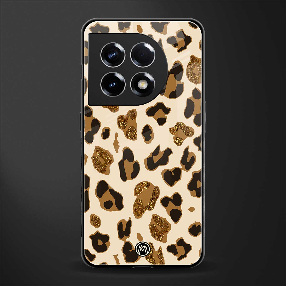 cheetah fur aesthetic back phone cover | glass case for oneplus 11