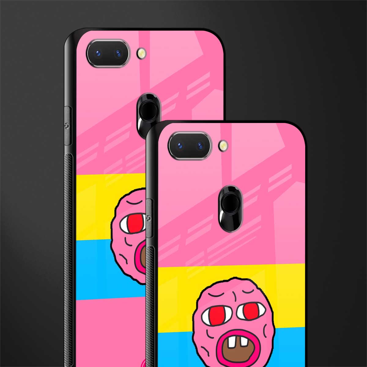 cherry bomb glass case for oppo a5 image-2