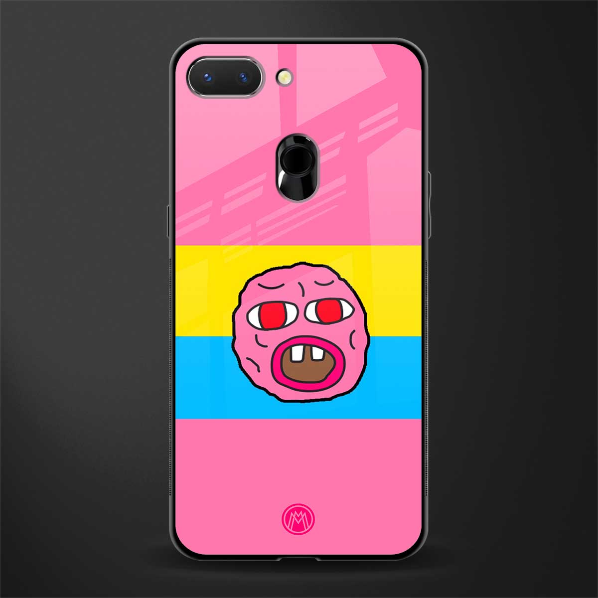 cherry bomb glass case for oppo a5 image
