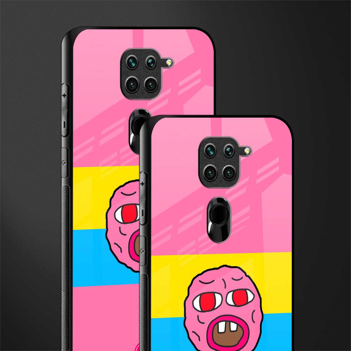 cherry bomb glass case for redmi note 9 image-2