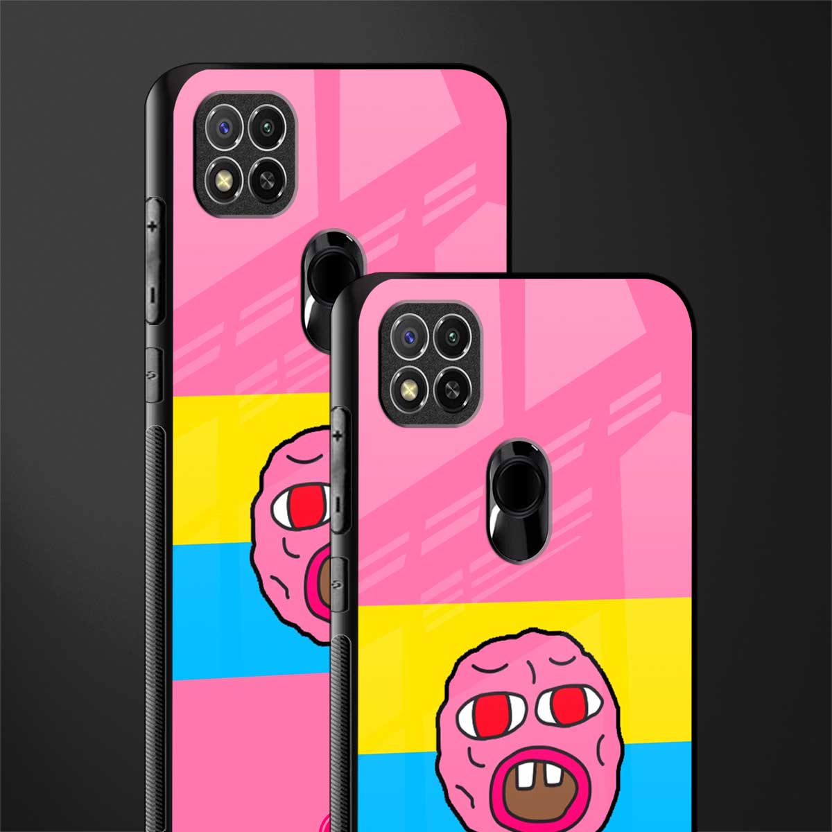 cherry bomb glass case for poco c31 image-2