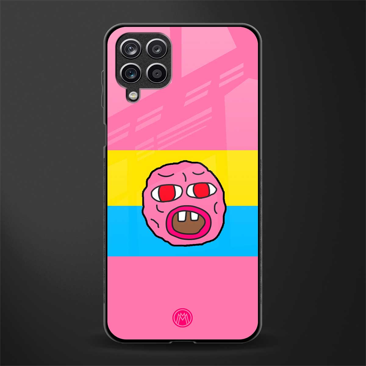 cherry bomb glass case for samsung galaxy m12 image