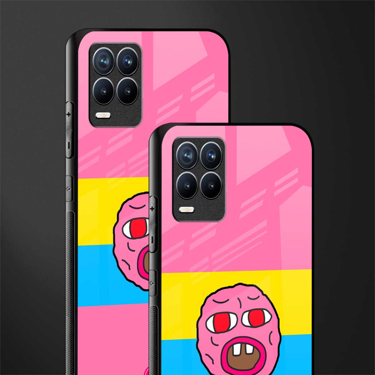 cherry bomb glass case for realme 8 4g image-2