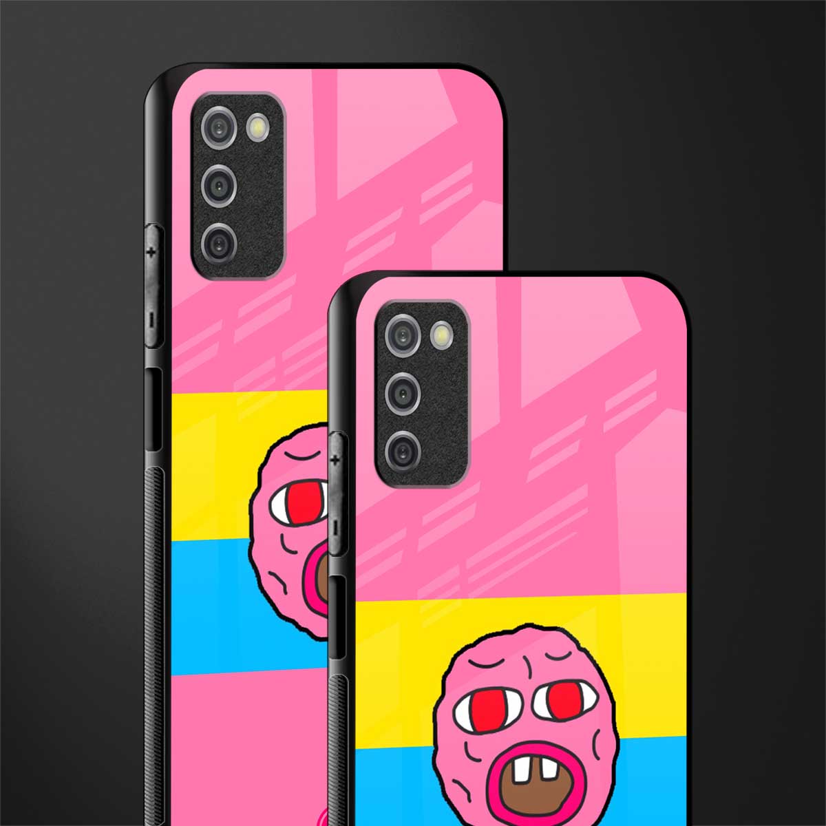 cherry bomb glass case for samsung galaxy a03s image-2