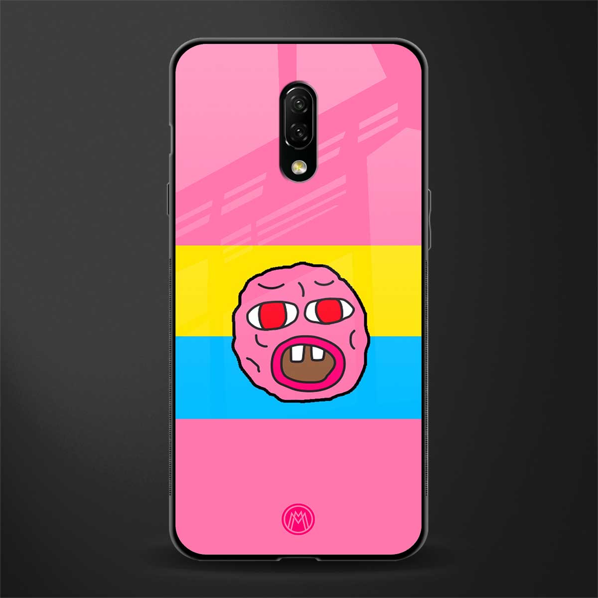 cherry bomb glass case for oneplus 7 image
