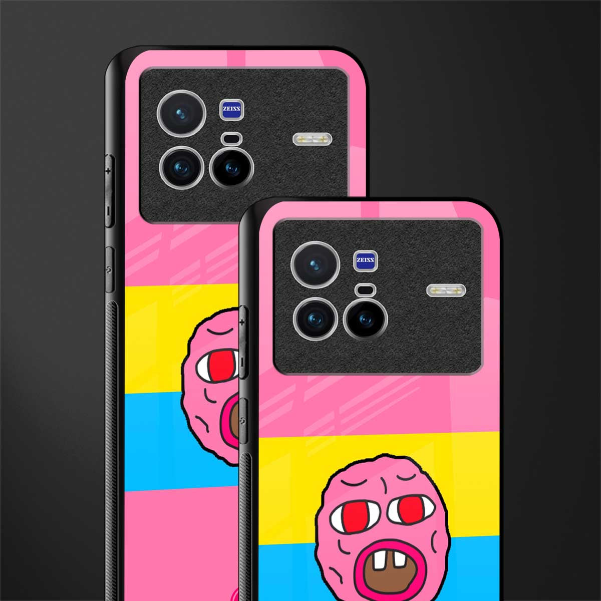 cherry bomb glass case for vivo x80 image-2