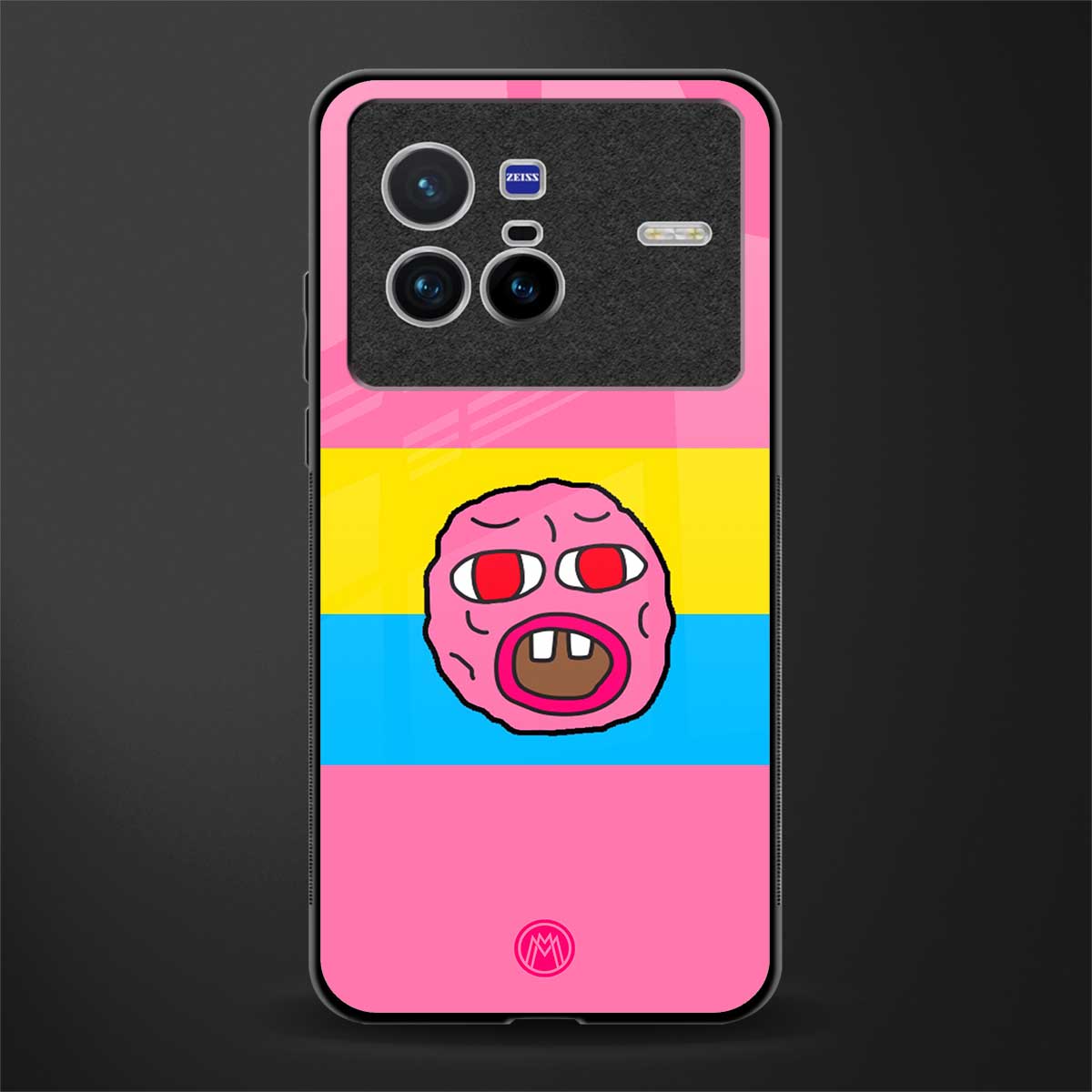 cherry bomb glass case for vivo x80 image