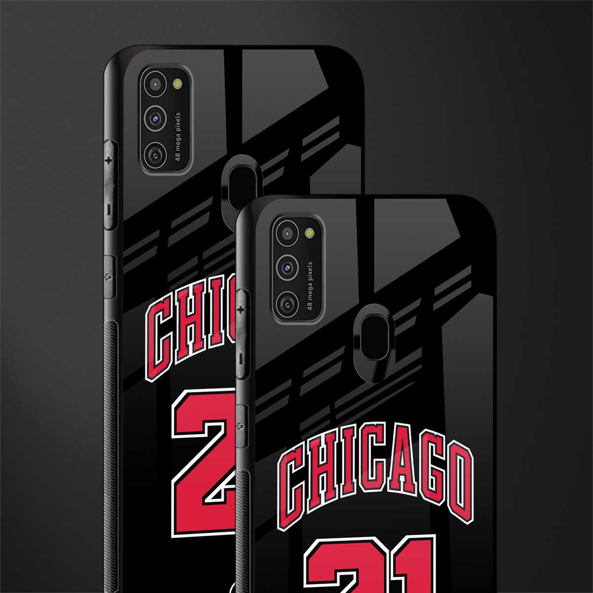 chicago 21 glass case for samsung galaxy m21 image-2
