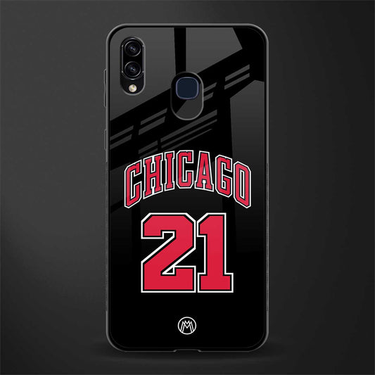 chicago 21 glass case for samsung galaxy a30 image