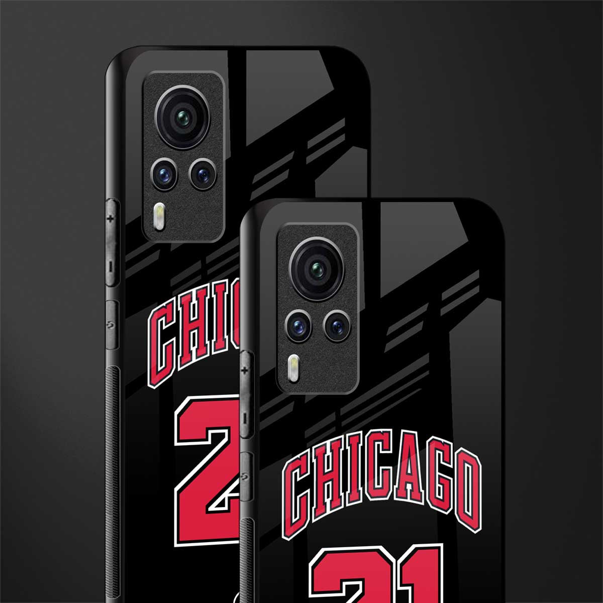 chicago 21 glass case for vivo x60 pro image-2
