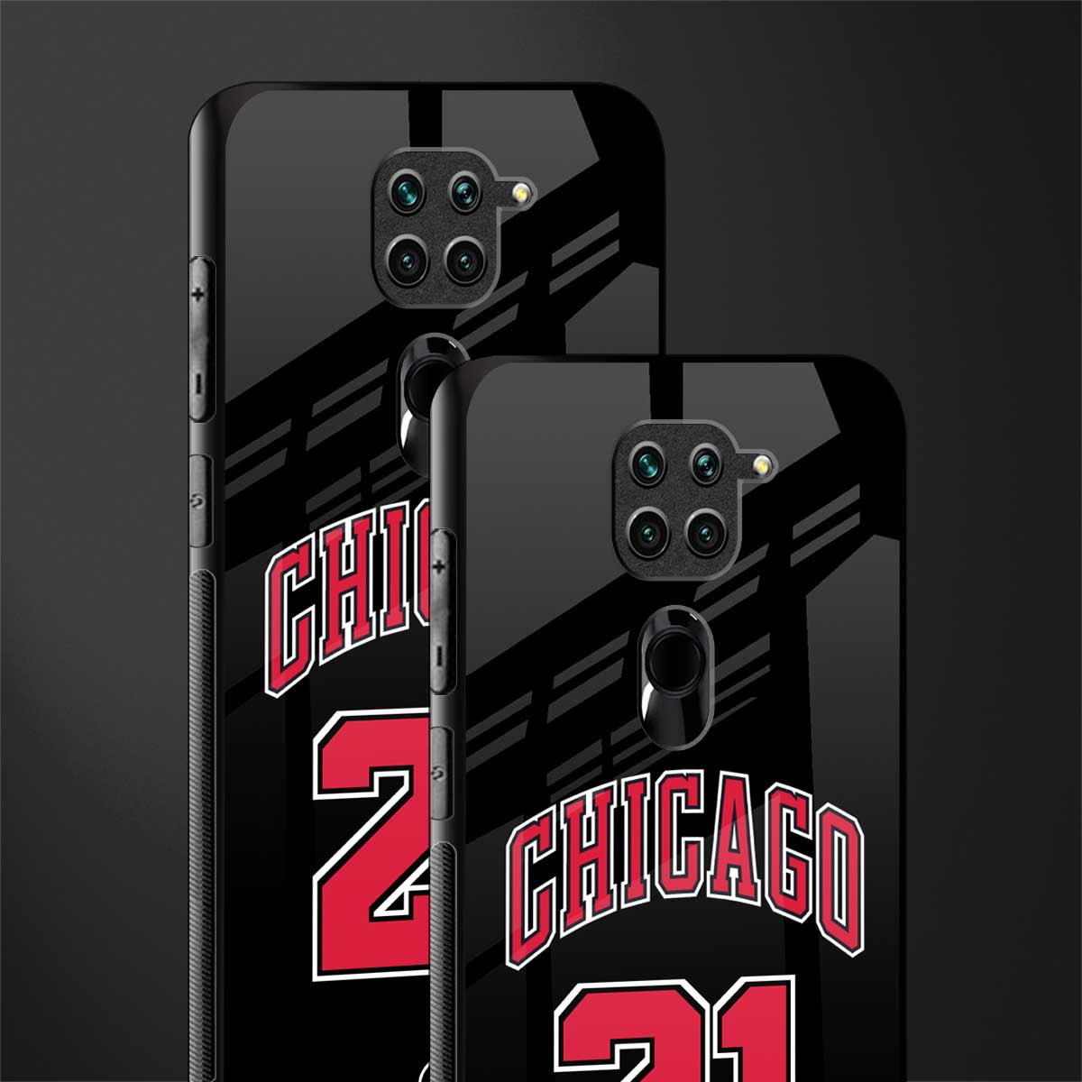chicago 21 glass case for redmi note 9 image-2