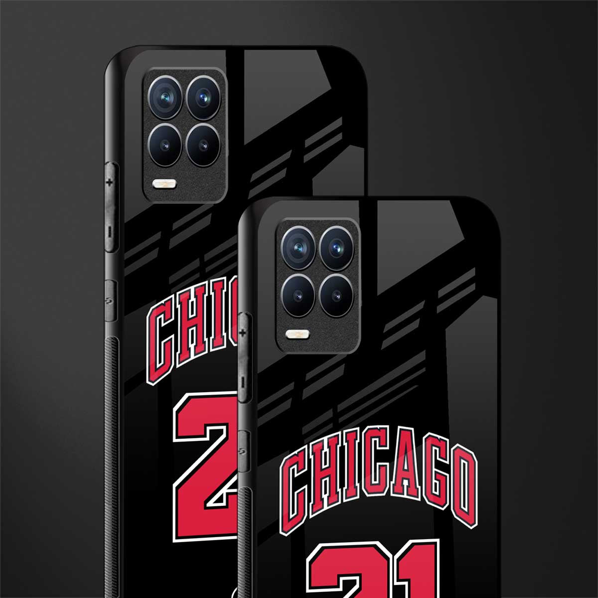 chicago 21 glass case for realme 8 4g image-2