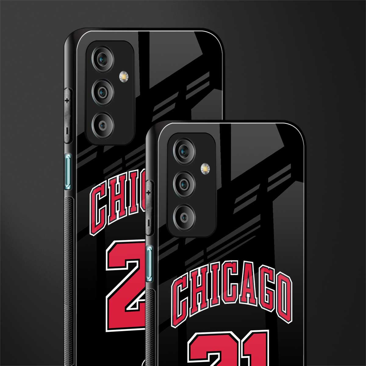 chicago 21 back phone cover | glass case for samsung galaxy f23 5g