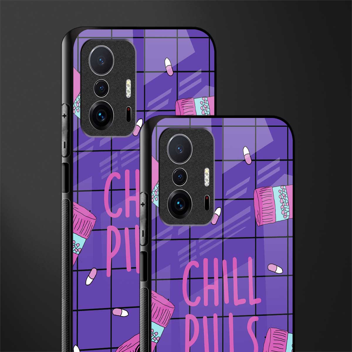 chill pills glass case for mi 11t pro 5g image-2