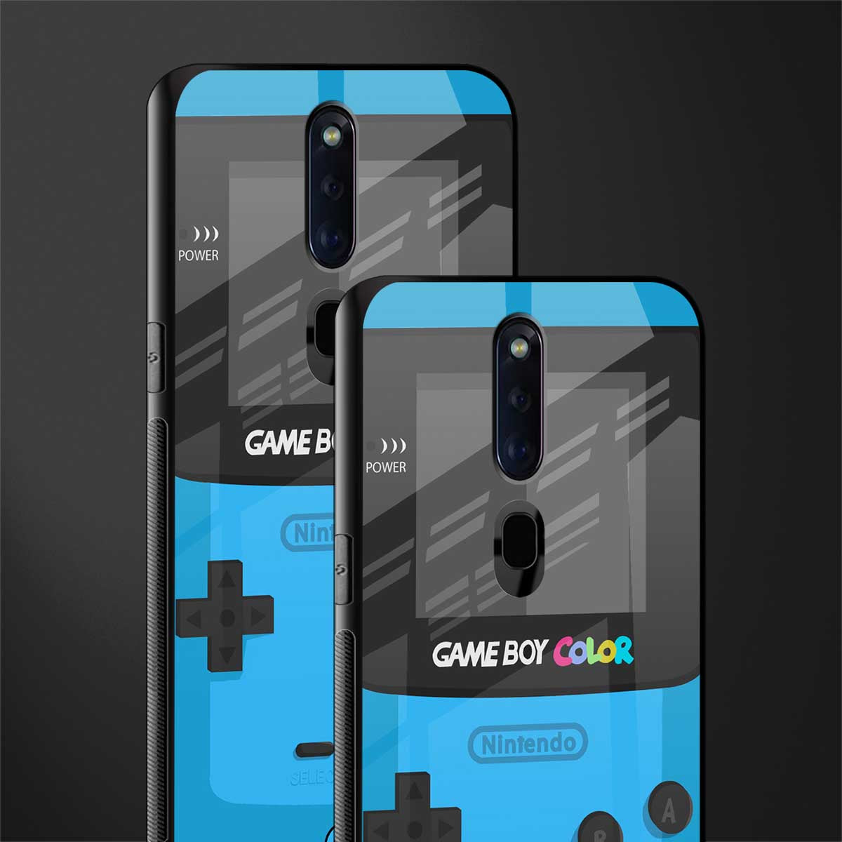 classic color gameboy glass case for oppo f11 pro image-2