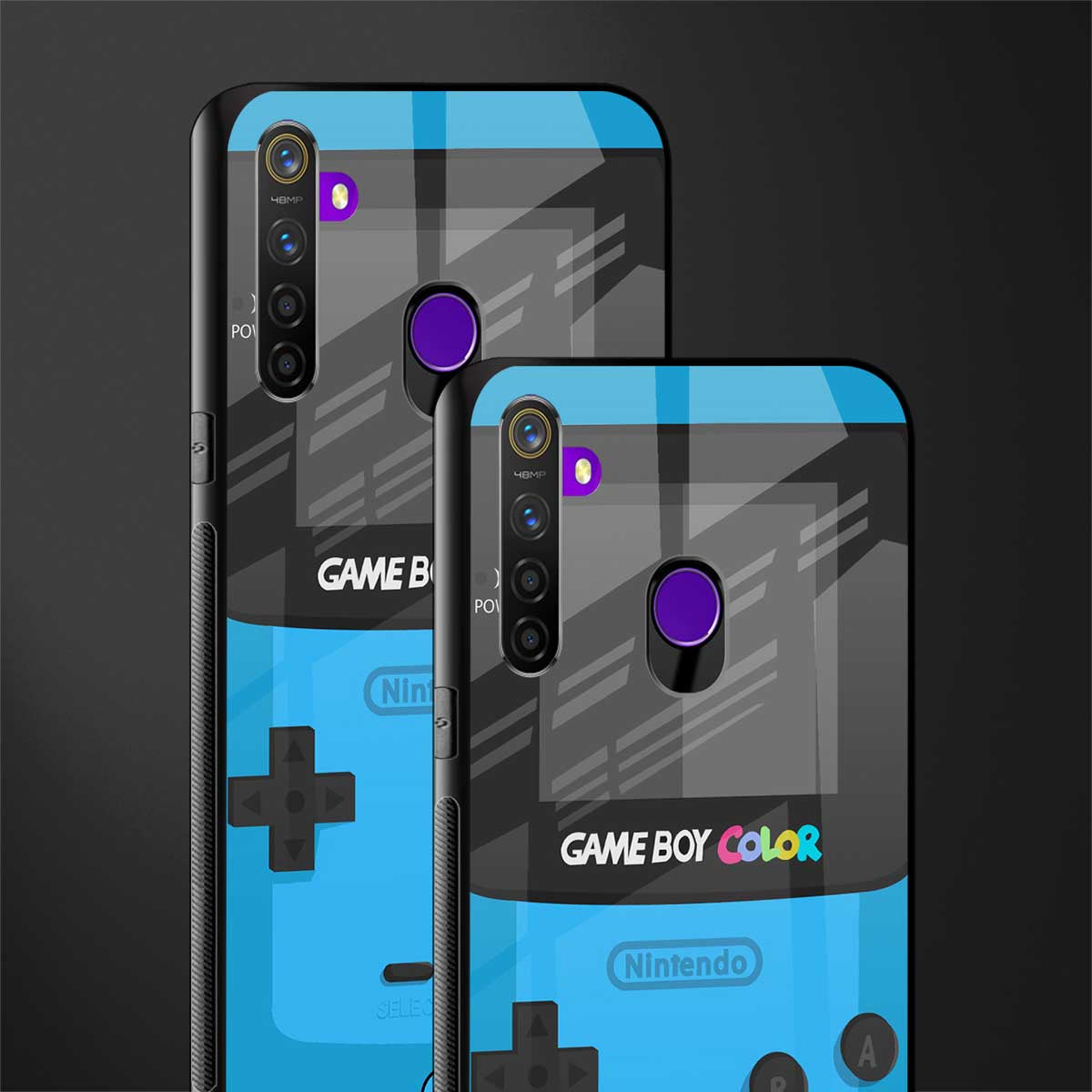 classic color gameboy glass case for realme 5s image-2