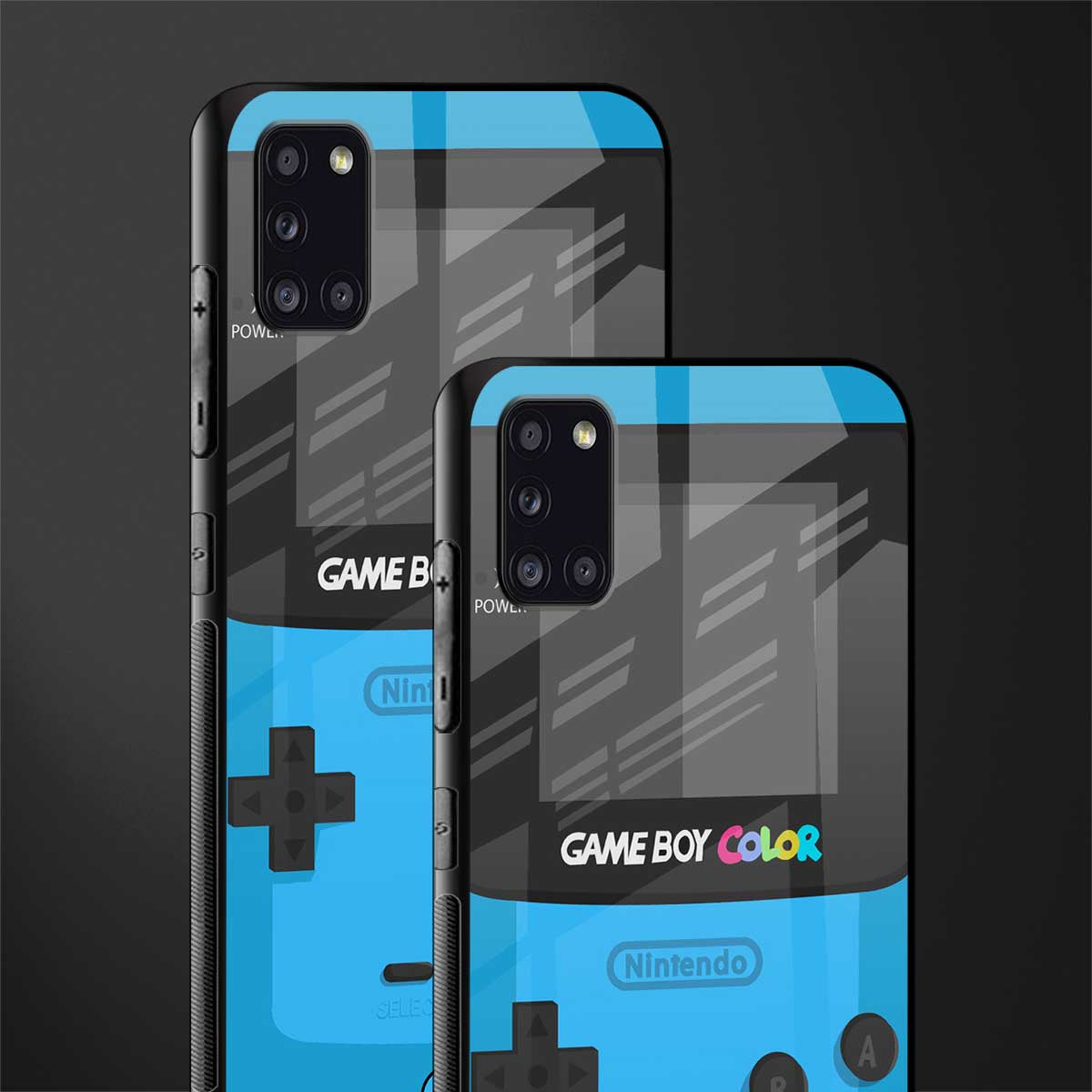 classic color gameboy glass case for samsung galaxy a31 image-2