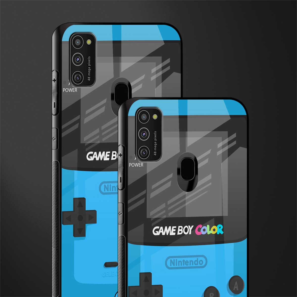 classic color gameboy glass case for samsung galaxy m21 image-2
