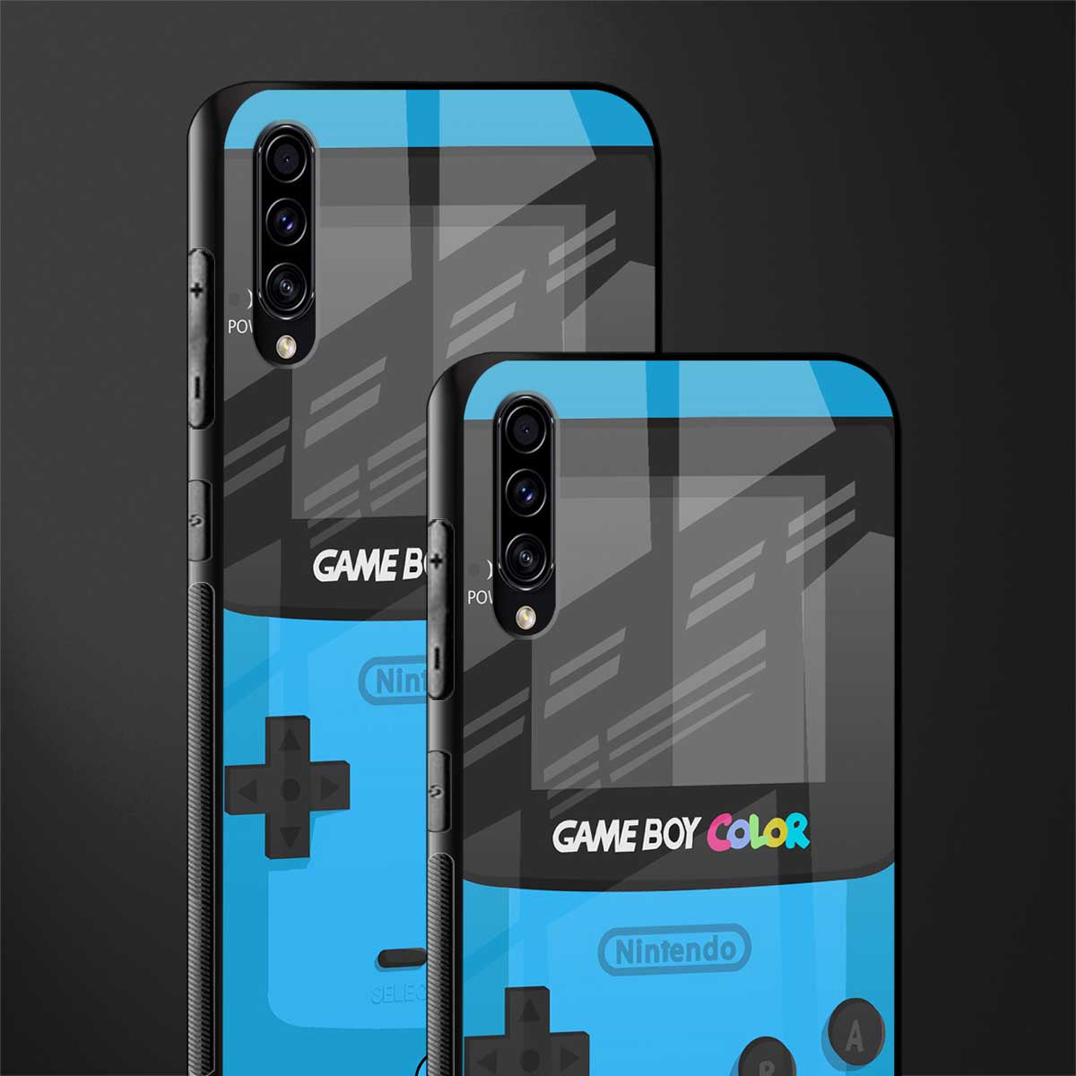 classic color gameboy glass case for samsung galaxy a70 image-2