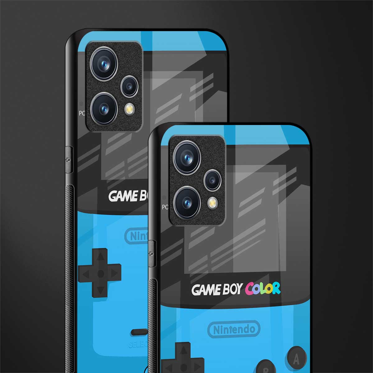 classic color gameboy glass case for realme 9 4g image-2