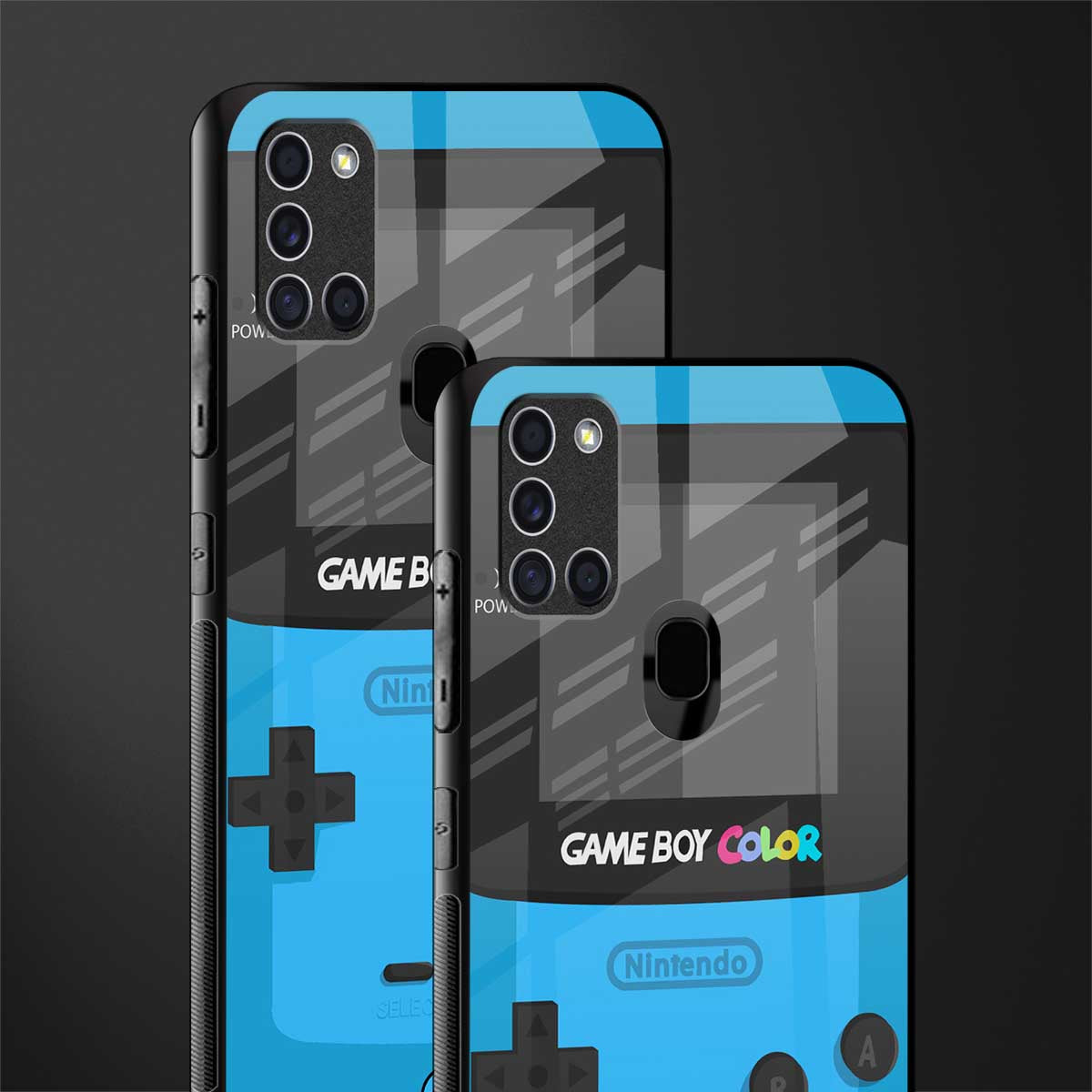 classic color gameboy glass case for samsung galaxy a21s image-2