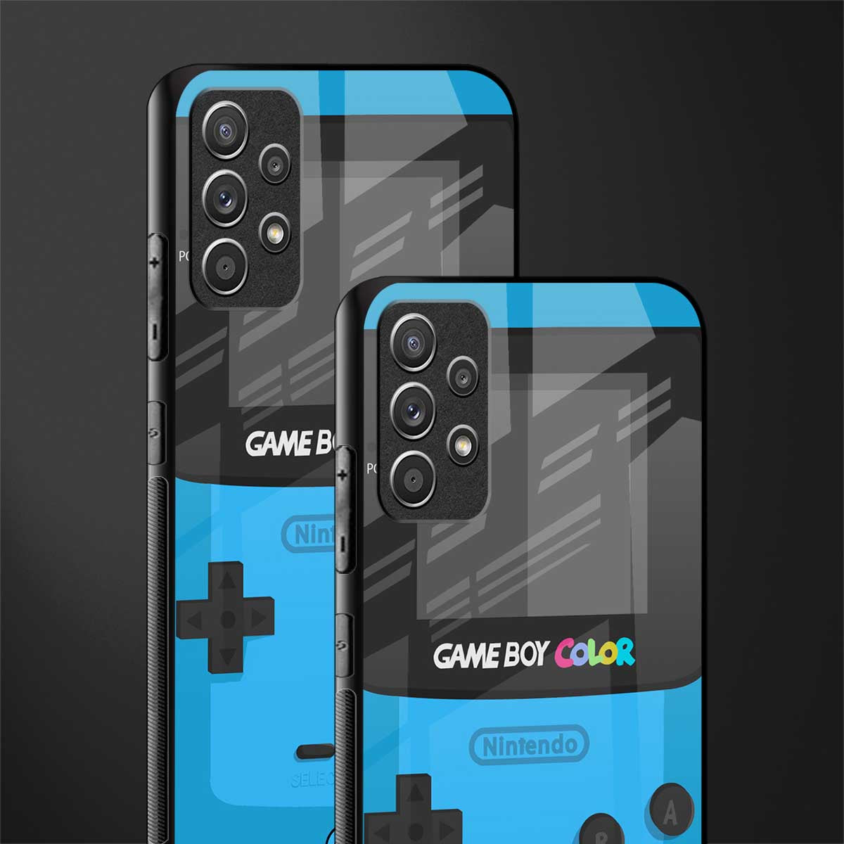 classic color gameboy glass case for samsung galaxy a72 image-2