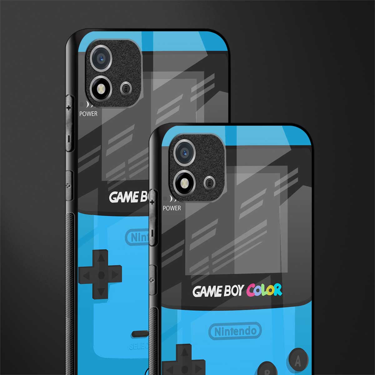 classic color gameboy glass case for realme c20 image-2