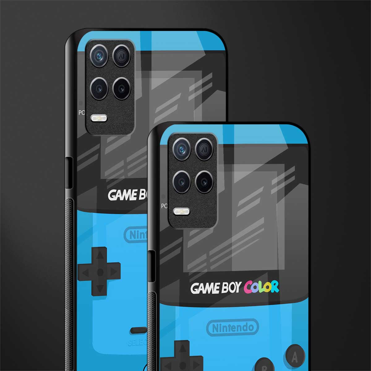 classic color gameboy glass case for realme narzo 30 5g image-2