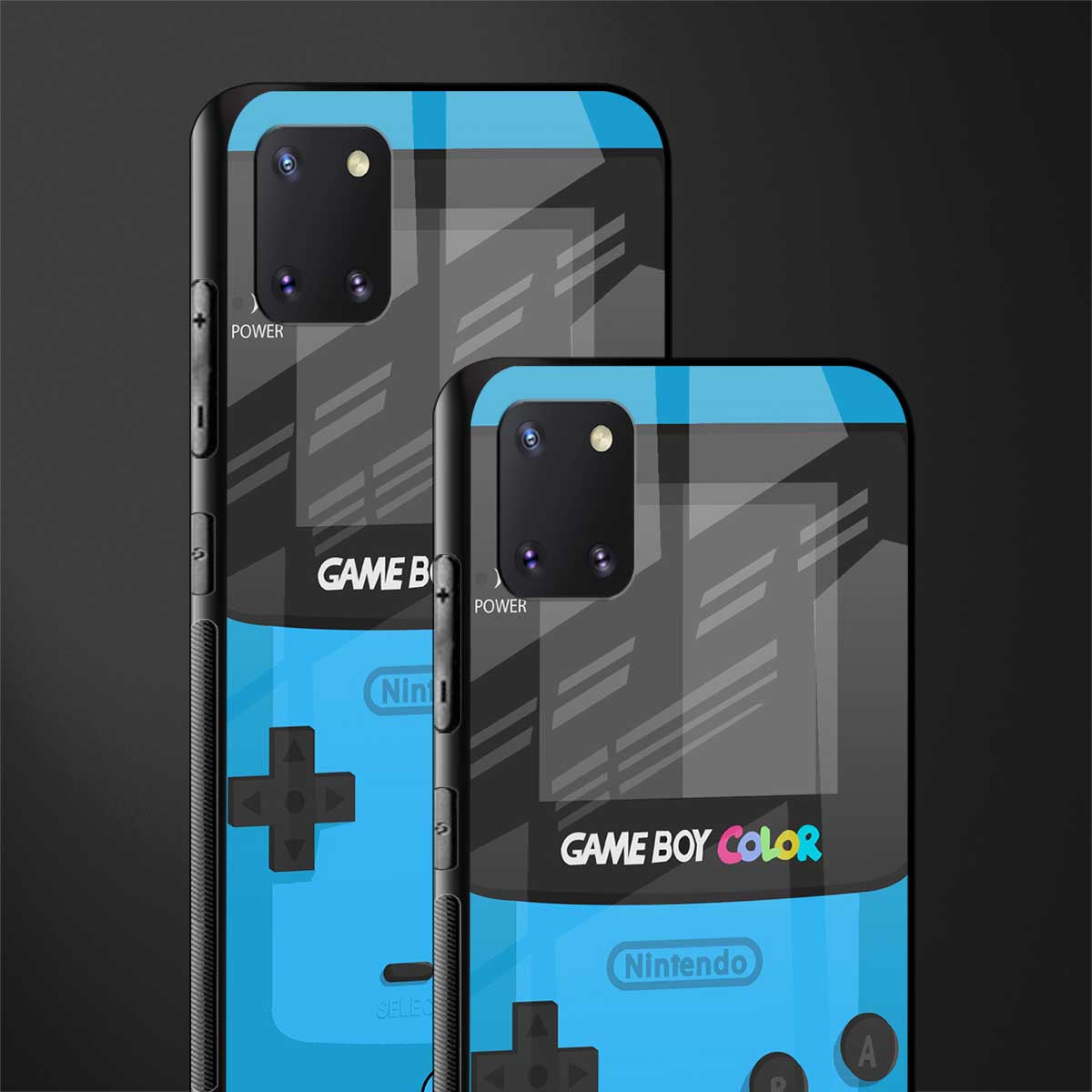 classic color gameboy glass case for samsung a81 image-2
