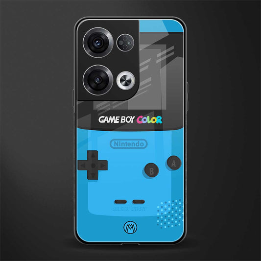 classic color gameboy back phone cover | glass case for oppo reno 8 pro