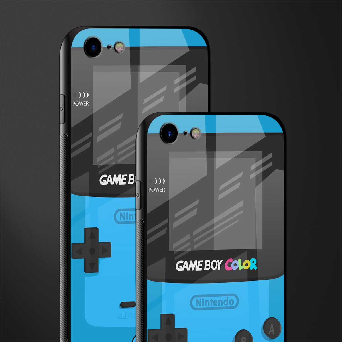 classic color gameboy glass case for iphone se 2020 image-2
