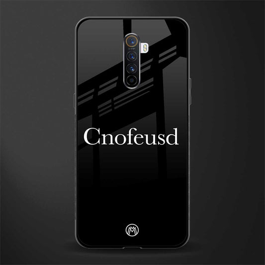 cnofeusd confused black glass case for realme x2 pro image