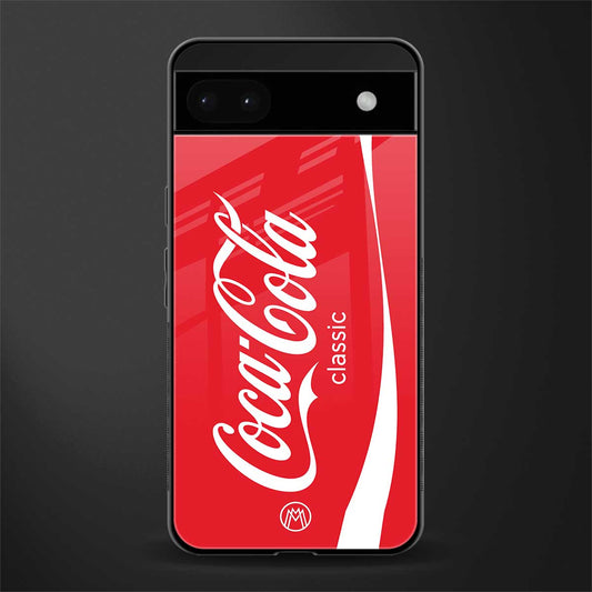 coca cola classic back phone cover | glass case for google pixel 6a