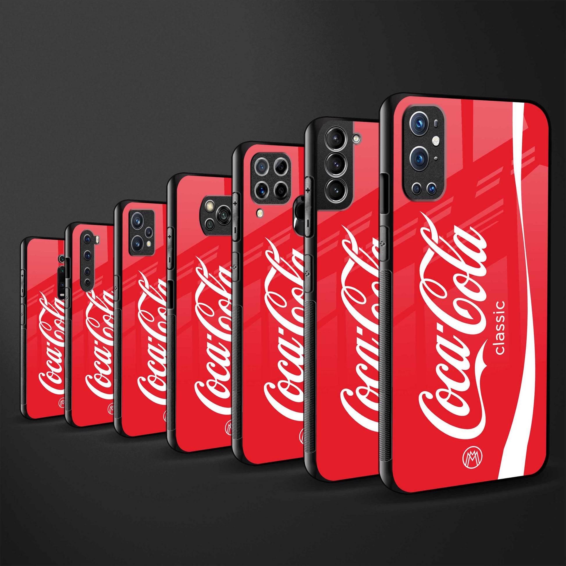 coca cola classic glass case for iphone x image-3