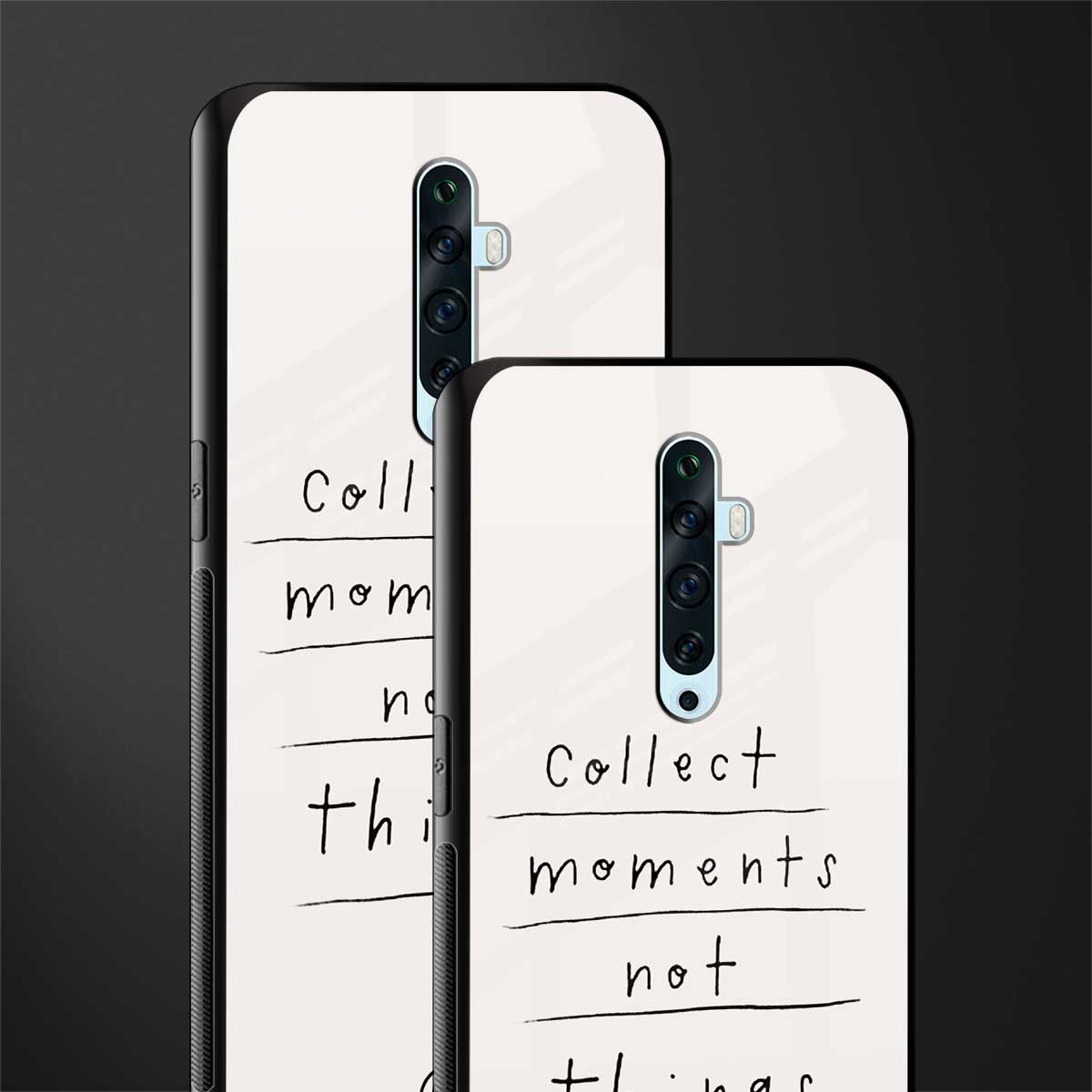 collect moments not things glass case for oppo reno 2f image-2