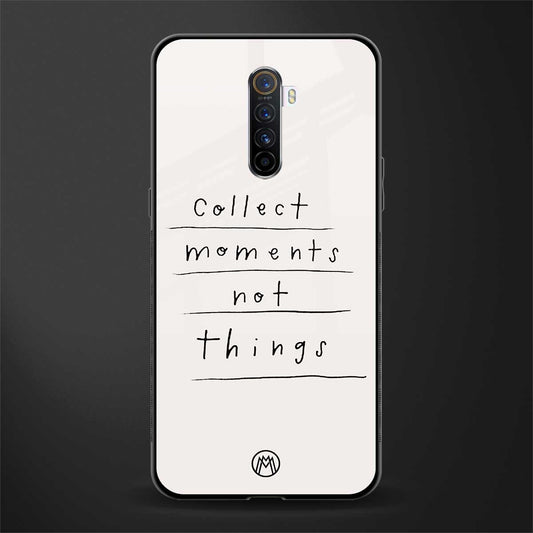 collect moments not things glass case for realme x2 pro image