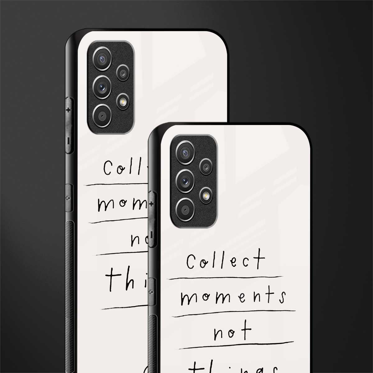 collect moments not things glass case for samsung galaxy a32 4g image-2