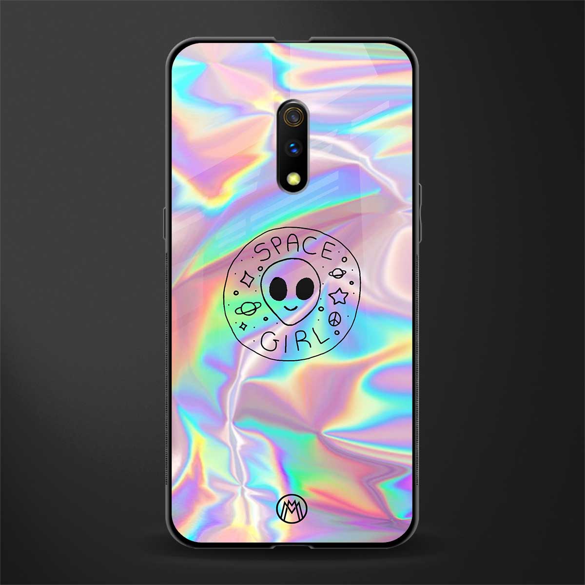 colorful alien glass case for oppo k3 image