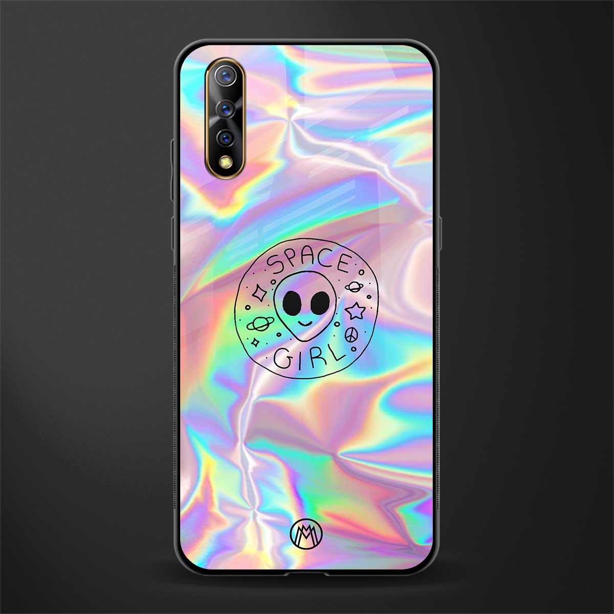 colorful alien glass case for vivo z1x image