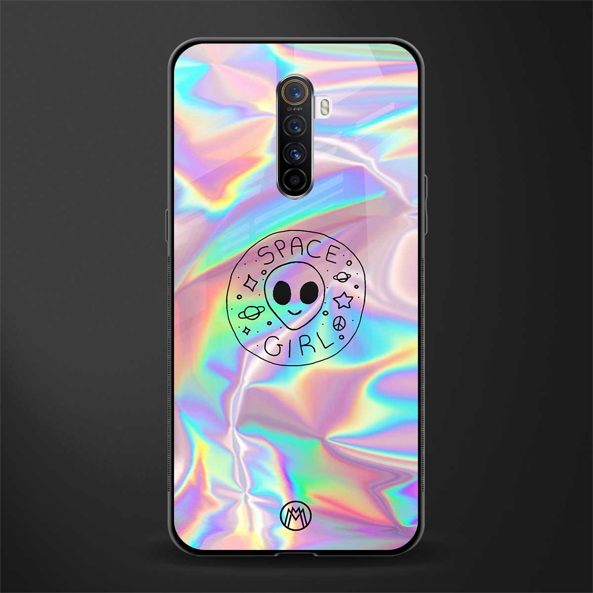 colorful alien glass case for realme x2 pro image
