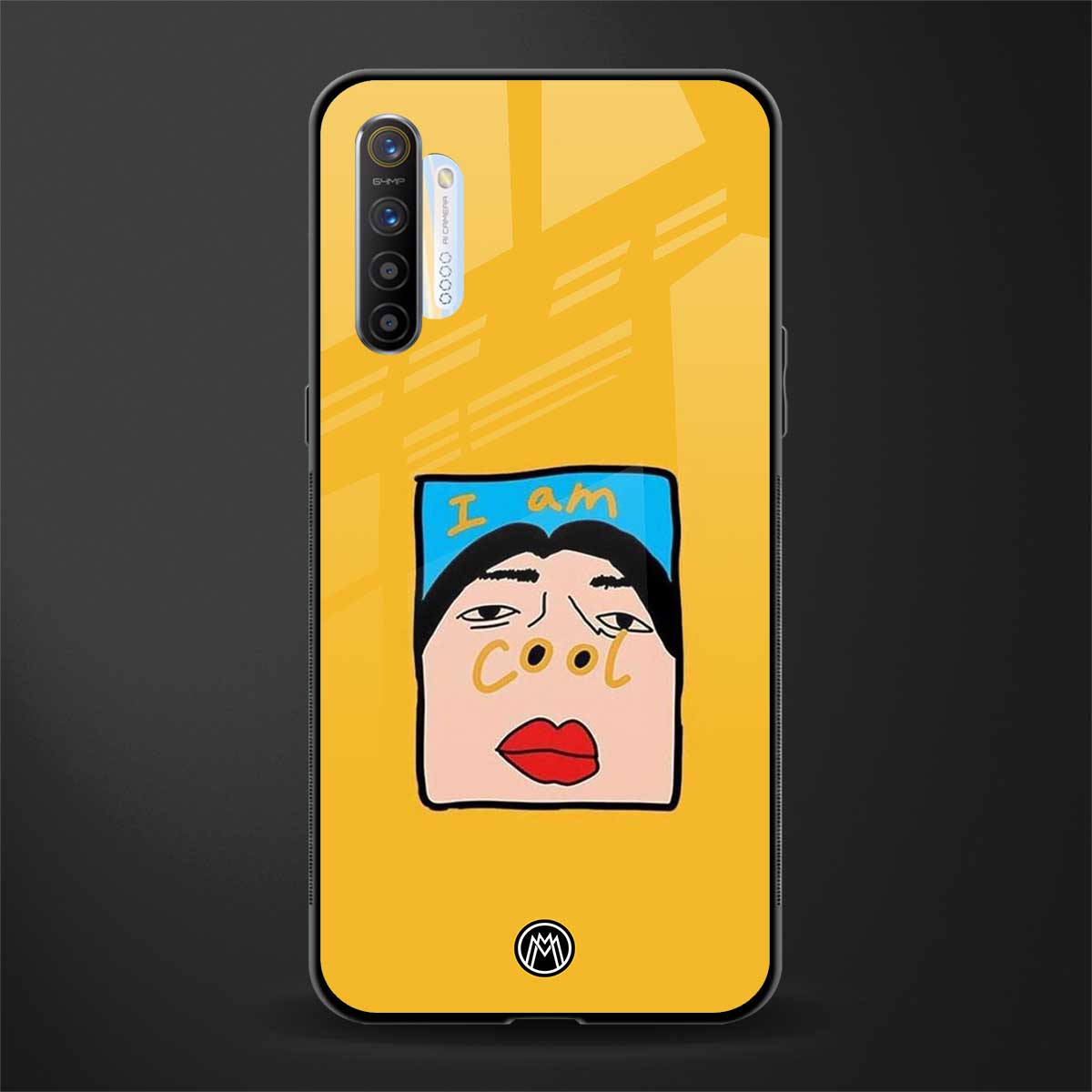 cool girl glass case for realme x2 image