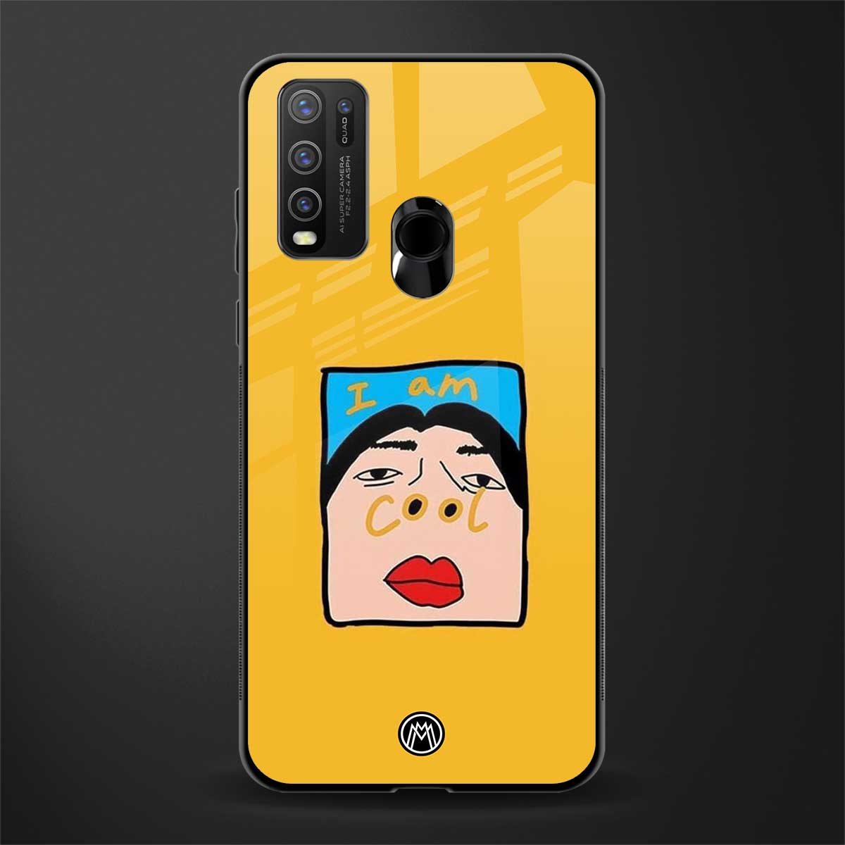 Cool Girl Phone Cover for Vivo Y50 Glass Case – Mymerchandize