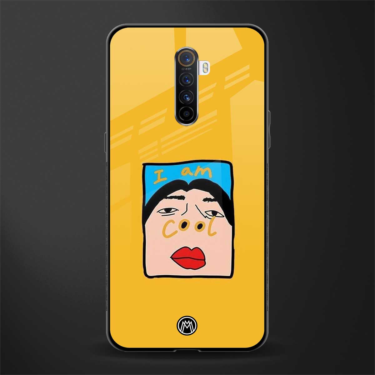 cool girl glass case for realme x2 pro image