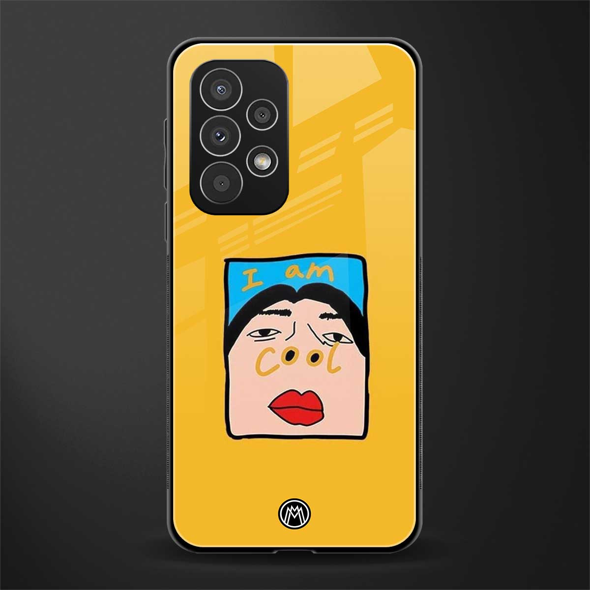 cool girl back phone cover | glass case for samsung galaxy a53 5g