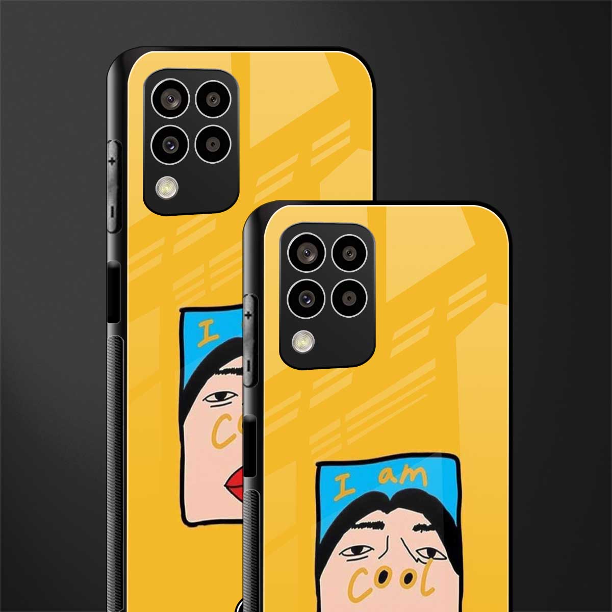 cool girl back phone cover | glass case for samsung galaxy m33 5g