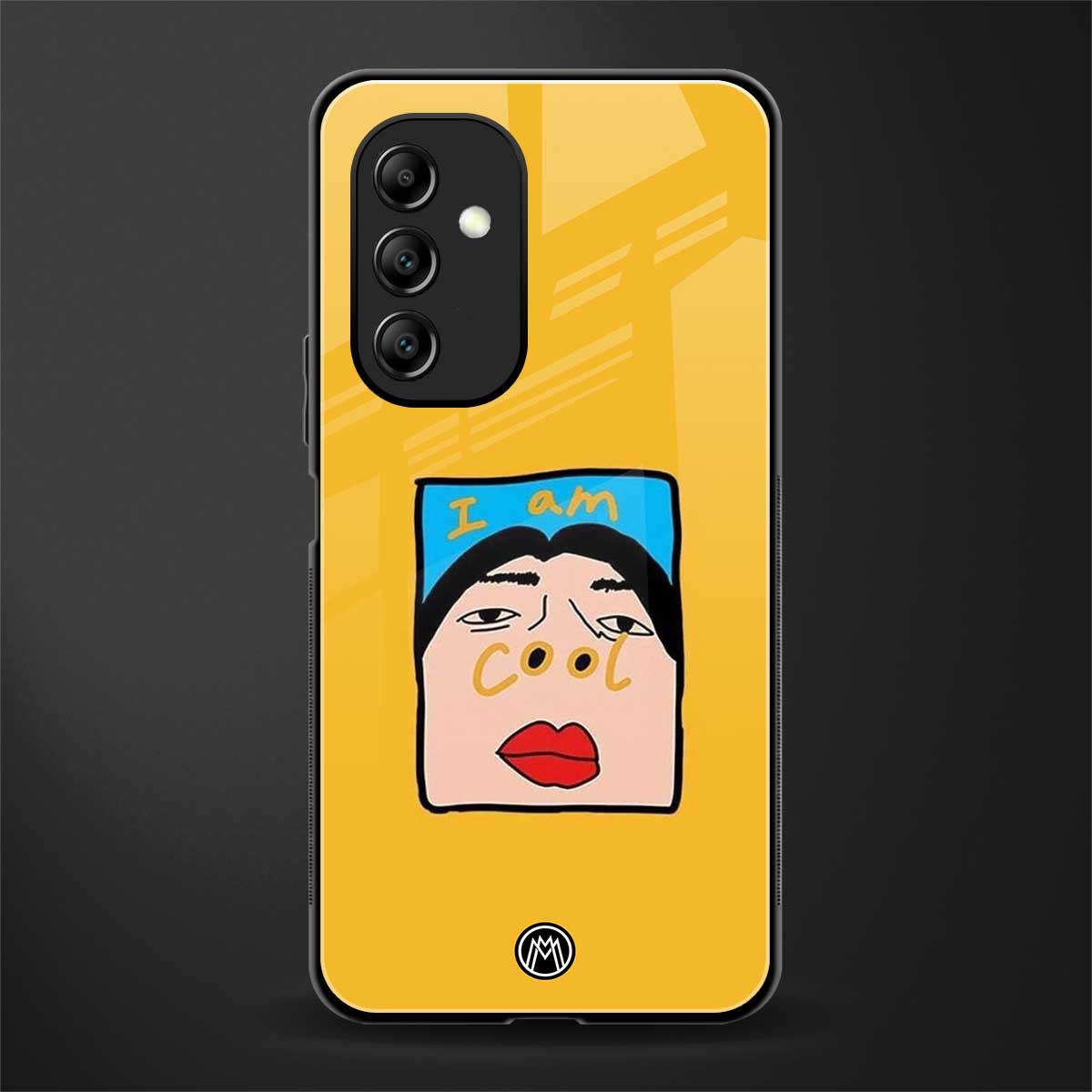 cool girl back phone cover | glass case for samsung galaxy a14 5g